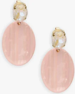 LOTT. GIOIELLI oorbellen closed oval s lichtroze Online