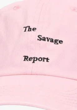 THE SAVAGE REPORT pet cap lichtroze Online