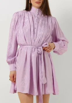 NOTRE-V mini jurk nv-danton pearl dress lila Hot