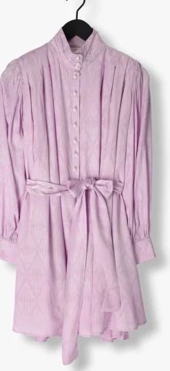 NOTRE-V mini jurk nv-danton pearl dress lila Hot