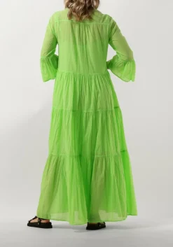 DEVOTION maxi jurk manousia lime Discount