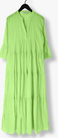 DEVOTION maxi jurk manousia lime Discount