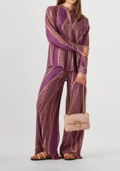 AMAYA AMSTERDAM wijde broek jo metallic Best