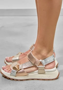 HISPANITAS platte sandalen chv253896 metallic Outlet