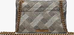 KURT GEIGER LONDON schoudertas mini kensington soft bag metallic Online