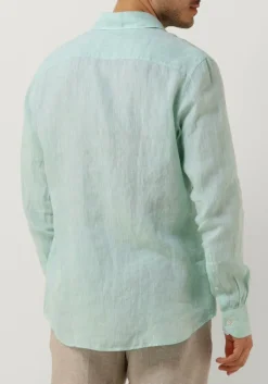 PROFUOMO casual overhemd shirt x-cutaway sc linnen mint Best