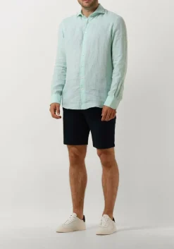 PROFUOMO casual overhemd shirt x-cutaway sc linnen mint Best