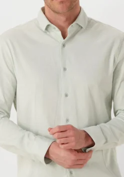 THE GOODPEOPLE casual overhemd stirr mint Discount