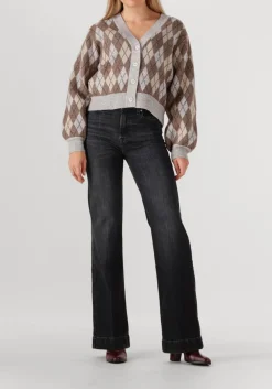 CO'COUTURE trui row check cardigan multi Outlet