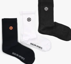 DEBLON SPORTS sokken deblon socks 3pack multi Outlet