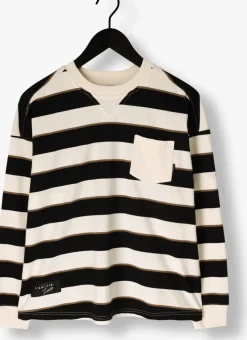 HAUTE L'AMITIÉ haute l'amitié top veronica stripe tee sweat multi Clearance