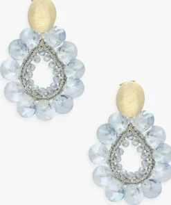 LOTT. GIOIELLI oorbellen flower drop element multi Hot