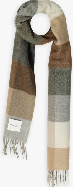 PROFUOMO sjaal scarf lambswool multi Clearance