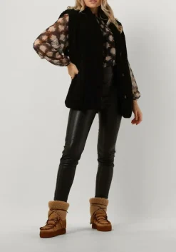 SUMMUM blouses jersey smocked top blurred star print multi Discount