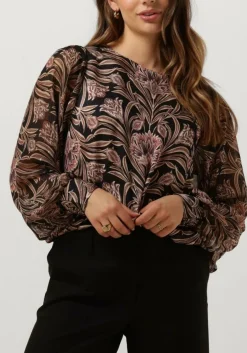 SUMMUM blouses top flowers viscose multi