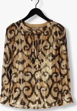 SUMMUM blouses top ethnic print multi