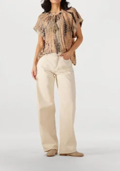 SUMMUM t-shirt top tie die print multi Discount