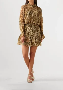 AMAYA AMSTERDAM minirok luun olijf Hot