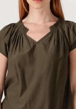 CO'COUTURE top sunrise top olijf Online