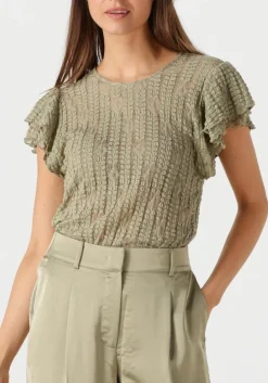 DANTE6 top marlowe lace top olijf Online