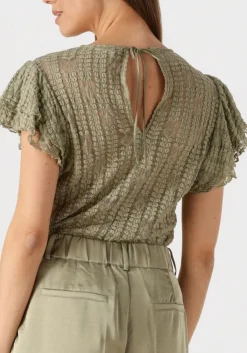 DANTE6 top marlowe lace top olijf Online