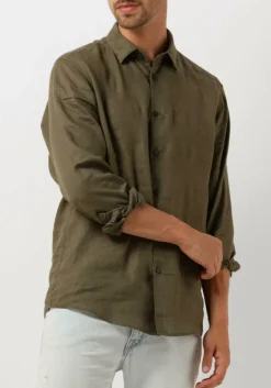 DRYKORN casual overhemd ramis 126106 olijf Online