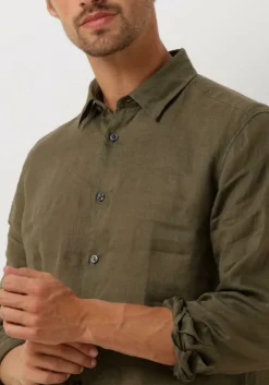 DRYKORN casual overhemd ramis 126106 olijf Online