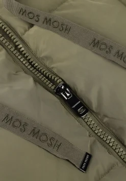 MOS MOSH gewatteerde jas nova square down coat olijf Online