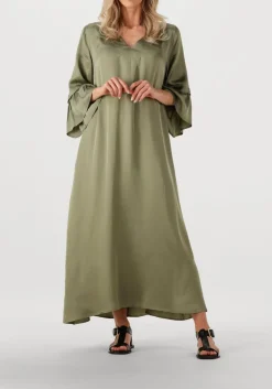 NEMA maxi jurk n141 olijf Discount