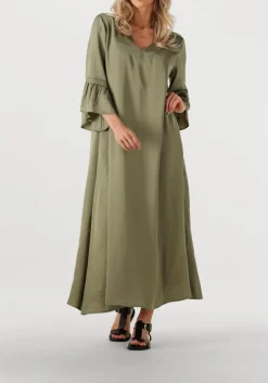 NEMA maxi jurk n141 olijf Discount