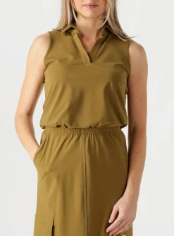 PENN & INK top top olijf Clearance