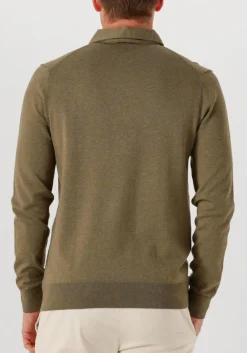 PROFUOMO polo polo onepiece ls olijf Clearance