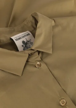 SEMICOUTURE blouses s4sk02 shirt olijf Discount