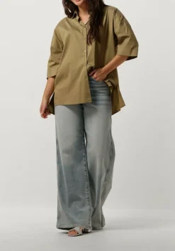 SEMICOUTURE blouses s4sk02 shirt olijf Discount