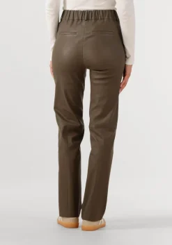 STUDIO AR pantalon ailis stretch plonge olijf Hot