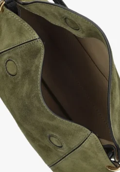 WANDLER schoudertas penelope slouch bag olijf New