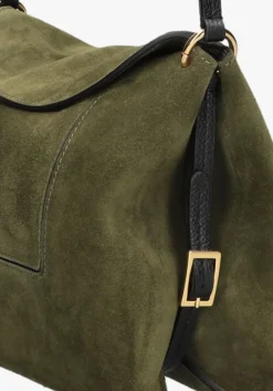 WANDLER schoudertas penelope slouch bag olijf New