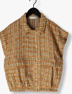 AMAYA AMSTERDAM gilet emma gilet oranje Discount