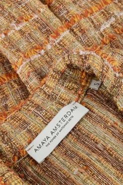 AMAYA AMSTERDAM gilet emma gilet oranje Discount