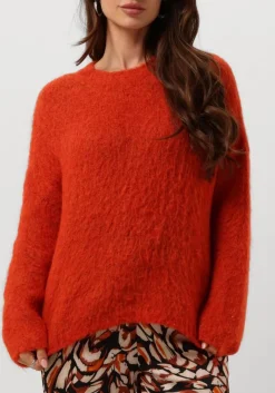 AMAYA AMSTERDAM trui bobbie knitwear oranje Outlet