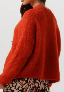 AMAYA AMSTERDAM trui bobbie knitwear oranje Outlet