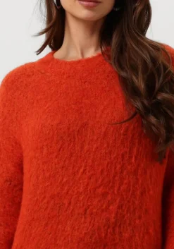 AMAYA AMSTERDAM trui bobbie knitwear oranje Outlet