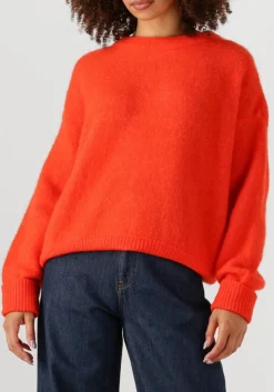 AMERICAN VINTAGE sweater vitow oranje New