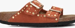 BIRKENSTOCK teenslippers arizona rivet border oranje Online