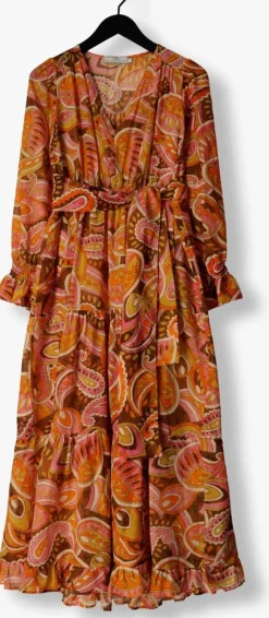 DEVOTION maxi jurk martselo oranje Clearance