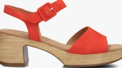 GABOR sandalen met hak 721.1.0 oranje Discount