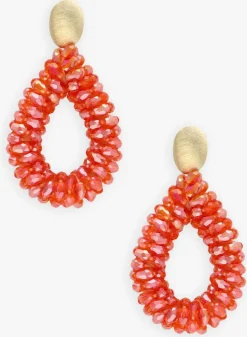 LOTT. GIOIELLI oorbellen drop l marquis oranje Hot