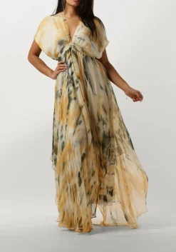 MES DEMOISELLES maxi jurk ines oranje Clearance