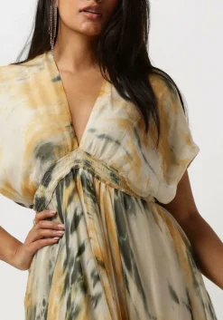 MES DEMOISELLES maxi jurk ines oranje Clearance