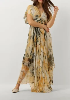 MES DEMOISELLES maxi jurk ines oranje Clearance